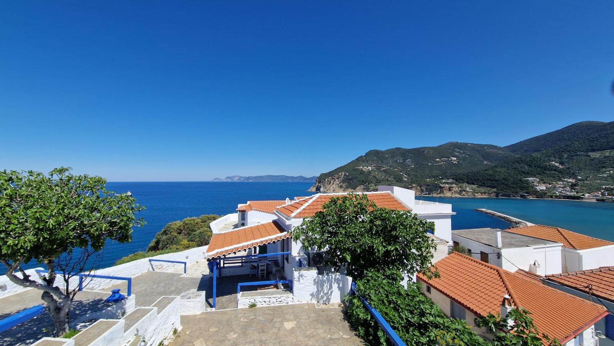 Вилла Peppermint Bay Скопелос Экстерьер фото